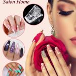 Poly Nail Gel Nail Forms Nail Extension Tips Guide Paper( 100 Sticker Roll) Pack of 1