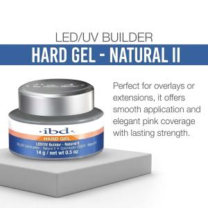 HARD GEL,LED/UV BUILDER GEL - CLEAR 56g Extensions and Growth (pack of 1)