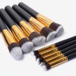 Makeup Brushes 10 Pcs Makeup Brush Set  (Pack of 1)