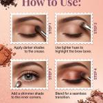 16 Color Matte Eye Shadow Palette 15 g  (Multishades)