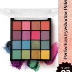 16 Color Matte Eye Shadow Palette 15 g  (Multishades)