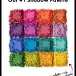 16 Color Matte Eye Shadow Palette 15 g  (Multishades)