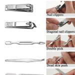16 In 1 Nail Clippers Set, Professional Kit