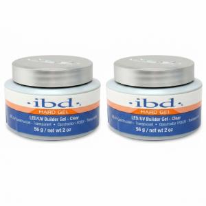 IBD HARD GEL,LED/UV BUILDER GEL, Strong Nails, Extensions and Growth (pack of 2)