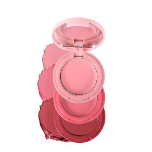 3in1 lip and cheek tint cream blush Pink, Peach, Red color.( Pack of 1).