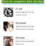 Hair Dye Color Shampoo 3 in 1 for Both Men, Women, Natural & Ammonia Free Color Emperor Hair Dye is a natural(Pack Of 1).