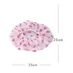 Rain and shower Cap Disposable Shower Caps for Women Larger Thicker Waterproof set of 3