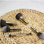 4 In 1 Brush  Double End Foundation Powder Eye Brush (Pack of 1)