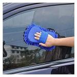 Multipurpose Microfibre Wash and Dry Cleaning Sponge For Washing Car Cleaning Tool(Pack of 1).