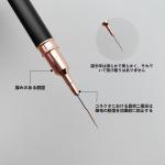 5pcs Set Extra Fine Line Liner Slim Brush Line Nail Brush Nail Art Pen (Black).