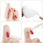 100Pcs Nails Orange Wood Stick For Cuticle Pusher Remover