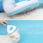 Self Cleaning Slicker Brush, Pet Grooming, Shedding Brush for Dogs and Cat Pet Massaging Tool