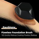 Foundation Brush, Flawless Makeup Brush with Storage Case 1 Pcs