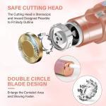 Eyebrow Trimmer, 2 in 1 Rechargeable Facial Hair Remover(Pack o f 1).