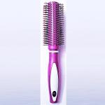 2 Pcs Professional Round Hair Brush With Rubber Grip Handle For Men & Women