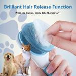 Self Cleaning Slicker Brush, Pet Grooming, Shedding Brush for Dogs and Cat Pet Massaging Tool