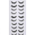 100% Soft and Natural Handmade 3D Eyelashes (Pack of 5)