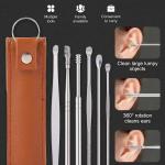 6 Pcs Ear Wax Cleaner, Ear Pick Earwax Removal Kit, Ear Cleansing Tool Set..(Multicolor).