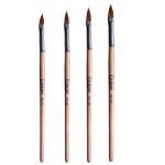 Nail Art Painting Drawing Pen Brush Set for 4 Pcs