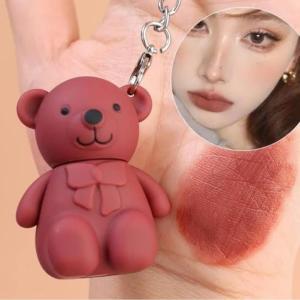 Teddy Bear Keychain Lipstick (Pack of 1)