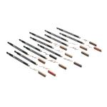 PROFESSIONAL EYEBROW PENCIL, BROWN AND BLACK, pack of 6