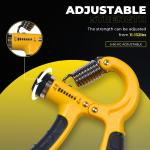 Hand Gripper Counting For Sport Fitness (Pack of 1).Yellow