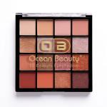 OCEAN BEAUTY Makeup Book Eyeshadow Highlighter Blusher Contour Concealer Palette 1 Pcs