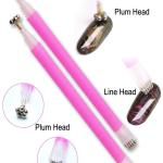 3D CAT EYES NAIL ART MAGNET TOOL SET 2 Pcs