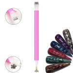 3D CAT EYES NAIL ART MAGNET TOOL SET 2 Pcs