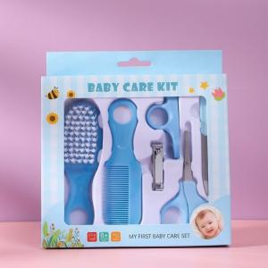6 in 1  Baby Grooming Kit Infant Nursery Set Manicure Set Newborn Healthcare Kit (Pink)..