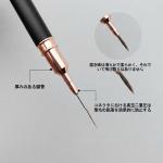 5pcs Set Extra Fine Line Liner Slim Brush Line Nail Brush Nail Art Pen (Black).