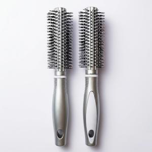 Hair Curling Roller Round Comb Brush (Pack of 2).