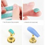 Nail Stand Display, Magnetic Nail Practice Holder Acrylic Nail Tip Display Stand..
