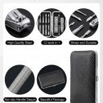 16 in 1 | Professional Manicure Kit for Men & Women Stainless Steel nail Clippers Tools (Pack of 1) Multicolor