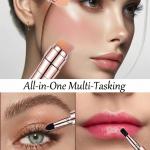 Mini 4 In 1 Makeup Brush Set 1 Pcs