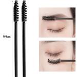 50 Pcs Disposable Eyelash Brushes Mascara Brushes Eye Lash Eyebrow (Black).
