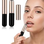 Silicone Makeup Brush, Silicone Lip Brush (Pack of 1 )Black.