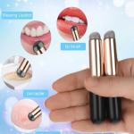 silicone lip brush(Black & Pink) 2 piece.