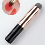 Silicone Makeup Brush, Silicone Lip Brush (Pack of 1 )Black.