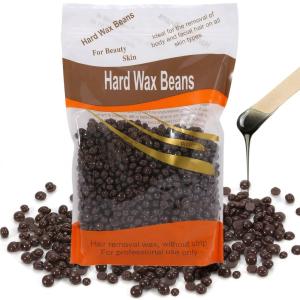 Wax Beans – Smooth & Efficient Hair Removal, Easy to Apply & Remove,  Red, Purple, Black, Blue (Pack of 1).