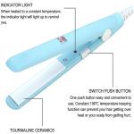 MINI Crimping Styler Machine for Women's (Hair Crimper) Electric Hair Styler Multicolor (Pack of 1)Blue