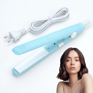 MINI Crimping Styler Machine for Women's (Hair Crimper) Electric Hair Styler Multicolor (Pack of 1)Blue