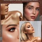 3 in 1 Matte Face Blusher Palette 1 Pcs