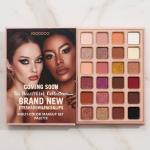 Professional All in one 5 in 1 Makeup Book Kit | Eyeshadow (Glitter and matte) Highlighter Blush Contour Lip Eyebrow Palette (Multicolor)