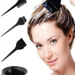 Plastic Hair Dye Brush & Mixing Bowl Hair Coloring Kit (4 Item)