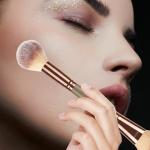 Foundation Brush Make Up Brush Flat Top Brush 2 in 1 Double-Sided Beauty Makeup Tools 1 Pcs