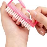 6pcs Big Handle Grip Nail Brush, Fingernail Scrub Cleaning Brush, Pedicure Cleaner Brushes.