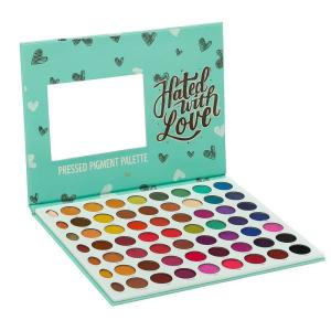 Ocean Beauty 63 Color Shimmery Finish Pressed Pigment Eyeshadow Palette (Multicolor, 69.5 g).