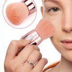 Nail Art Dust Brush Gold, Nail Duster Brush for Nail Art, Multipurpose Makeup Tool, Selon, Home Use( 1 Pcs).