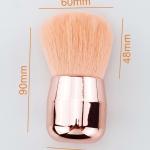 Nail Art Dust Brush Gold, Nail Duster Brush for Nail Art, Multipurpose Makeup Tool, Selon, Home Use( 1 Pcs).